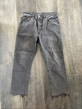 Levi's Relaxed-Fit Washed Black Jeans